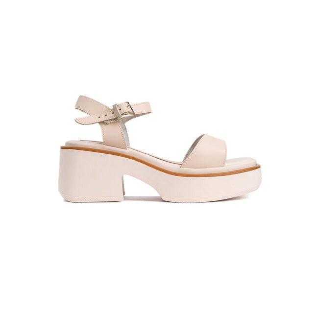 Sandalia Lucyani - Beige - Tienda Nébula
