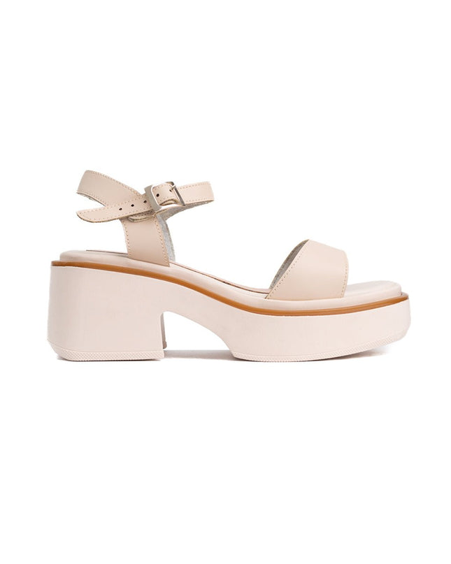 Sandalia Lucyani - Beige - Tienda Nébula