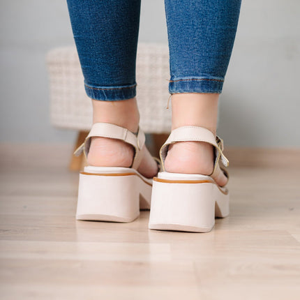 Sandalia Lucyani - Beige - Tienda Nébula