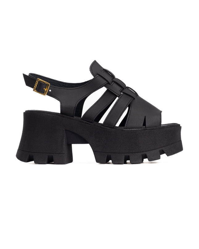 Sandalia Lusaka - Negro - Tienda Nébula