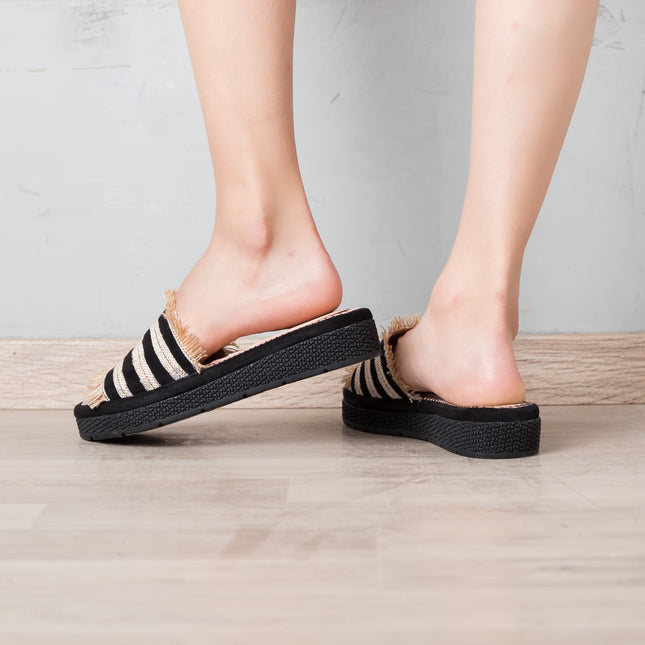 Sandalia Malza - Negro - Tienda Nébula