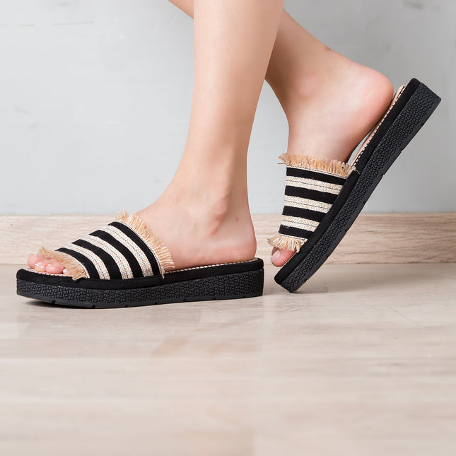 Sandalia Malza - Negro - Tienda Nébula
