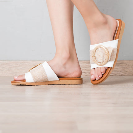 Sandalia Maryo - Blanco - Tienda Nébula