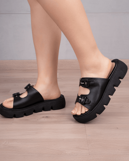 Sandalia Maseru - Negro - Tienda Nébula