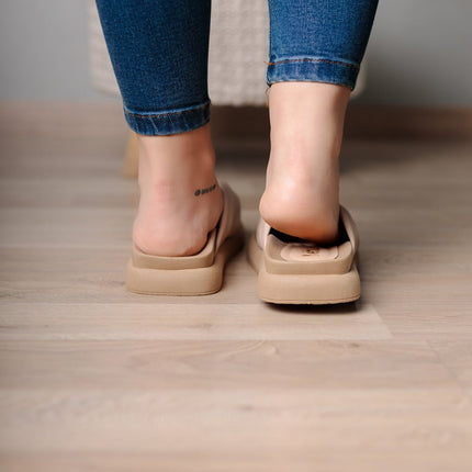 Sandalia Mayrah - Beige - Tienda Nébula
