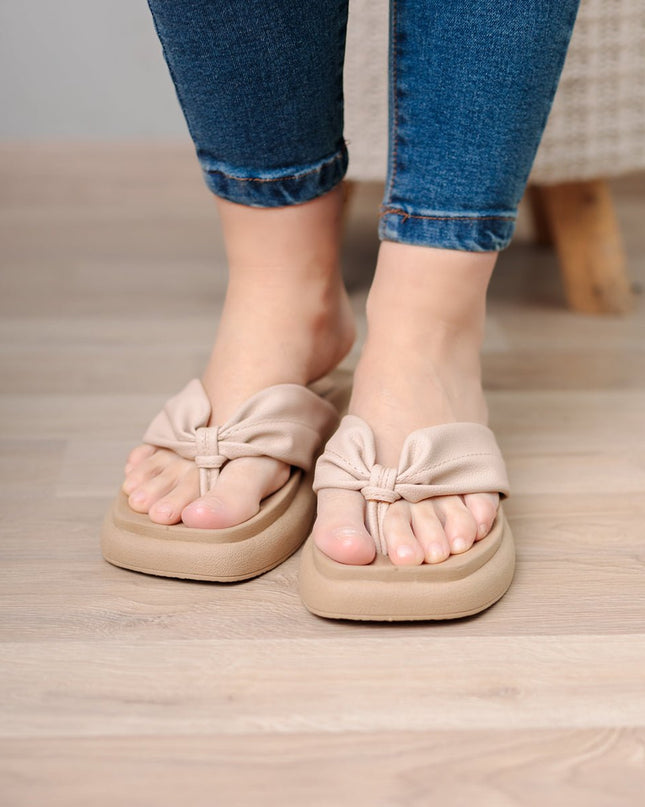 Sandalia Mayrah - Beige - Tienda Nébula
