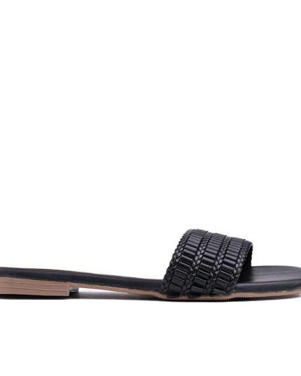 Sandalia Mihaela - Negro - Tienda Nébula