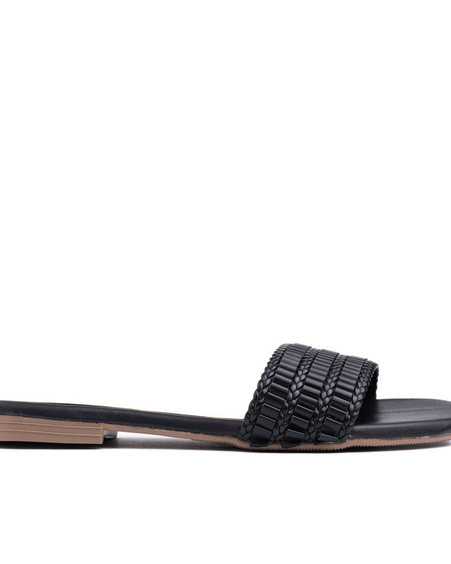 Sandalia Mihaela - Negro - Tienda Nébula