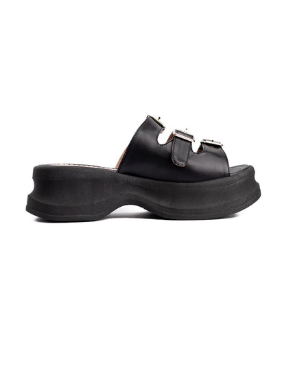 Sandalia Milusa - Negro - Tienda Nébula