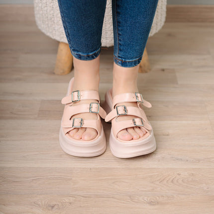 Sandalia Milusa - Palo Rosa - Tienda Nébula