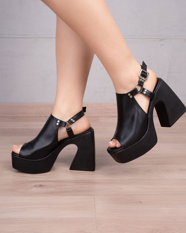 Sandalia Moroni - Negro - Tienda Nébula