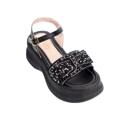 Sandalia Nayden - Negro - Tienda Nébula
