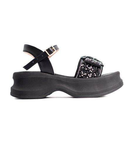 Sandalia Nayden - Negro - Tienda Nébula