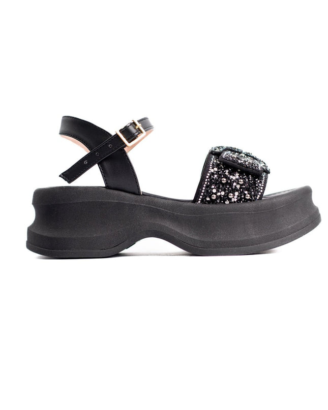 Sandalia Nayden - Negro - Tienda Nébula