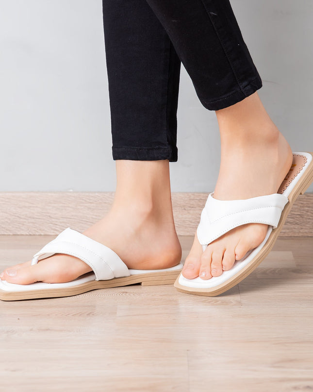 Sandalia Nicole - Blanco - Tienda Nébula