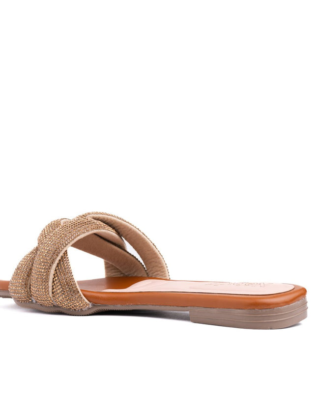 Sandalia Nicoleta - Camel - Tienda Nébula