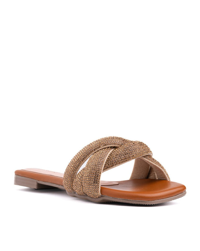 Sandalia Nicoleta - Camel - Tienda Nébula