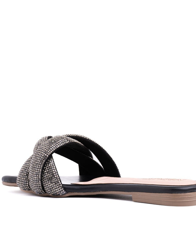 Sandalia Nicoleta - Negro 2 - Tienda Nébula