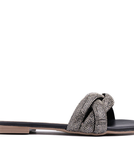 Sandalia Nicoleta - Negro 2 - Tienda Nébula