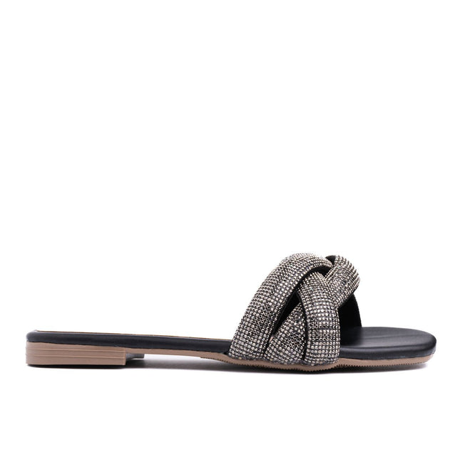 Sandalia Nicoleta - Negro 2 - Tienda Nébula