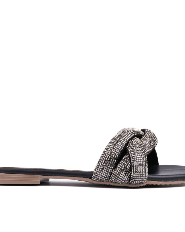 Sandalia Nicoleta - Negro 2 - Tienda Nébula