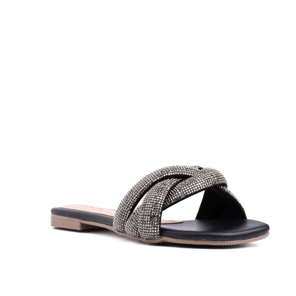 Sandalia Nicoleta - Negro 2 - Tienda Nébula