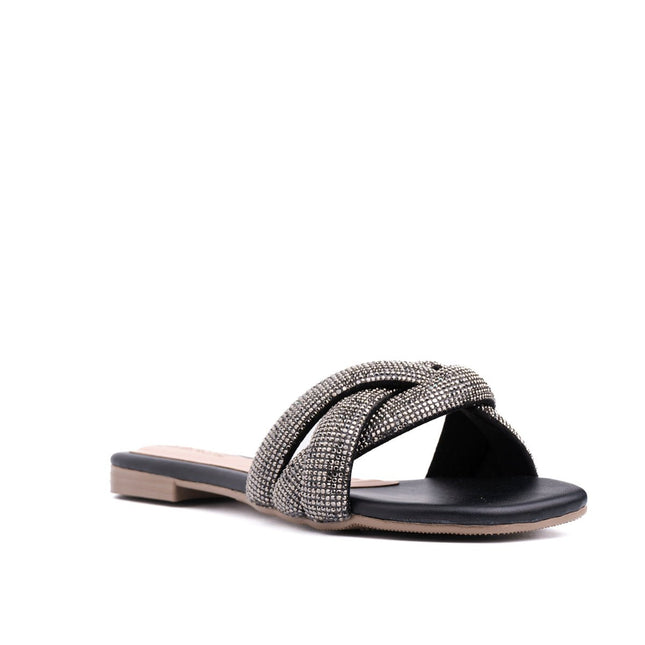 Sandalia Nicoleta - Negro 2 - Tienda Nébula