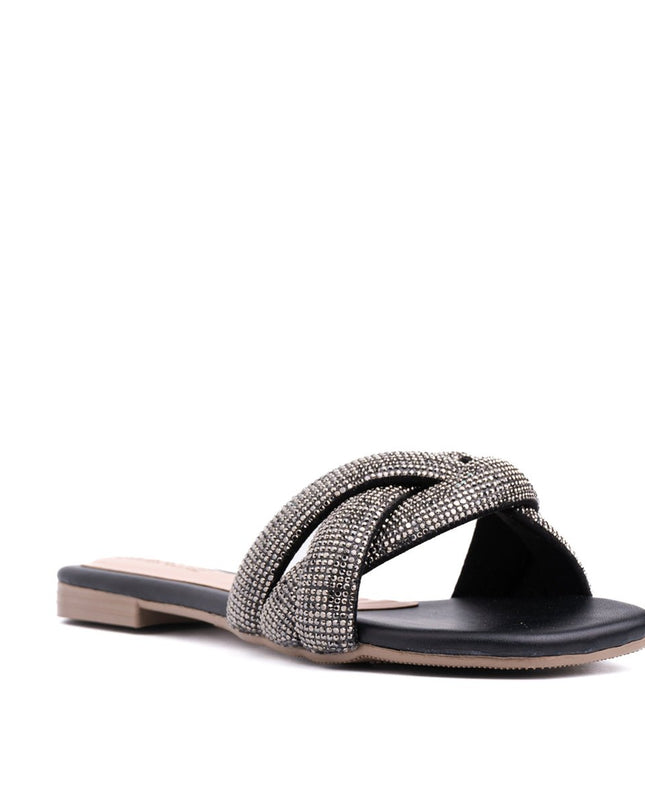 Sandalia Nicoleta - Negro 2 - Tienda Nébula