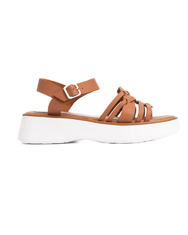 Sandalia Nuriah - Camel - Tienda Nébula
