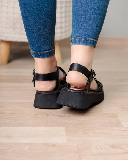 Sandalia Nuriah - Negro - Tienda Nébula