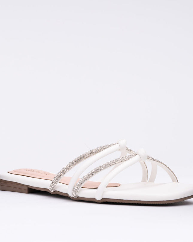 Sandalia Oana - Blanco - Tienda Nébula