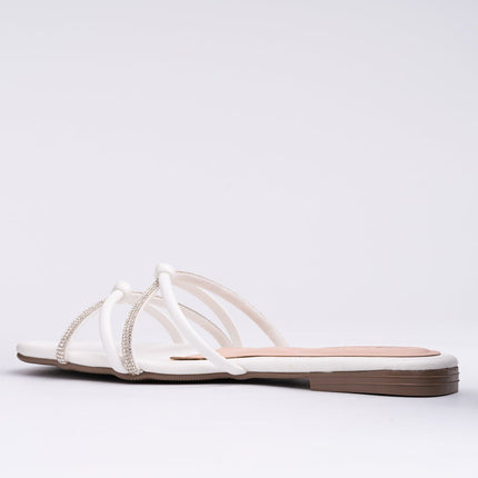 Sandalia Oana - Blanco - Tienda Nébula