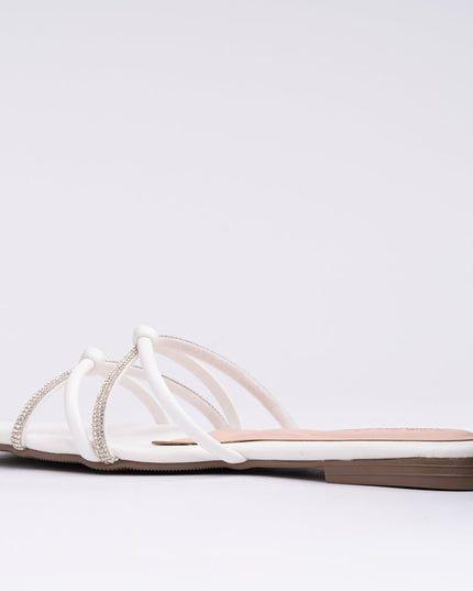 Sandalia Oana - Blanco - Tienda Nébula