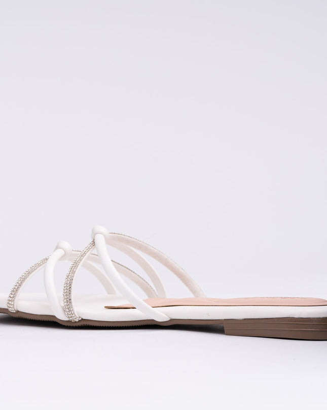 Sandalia Oana - Blanco - Tienda Nébula