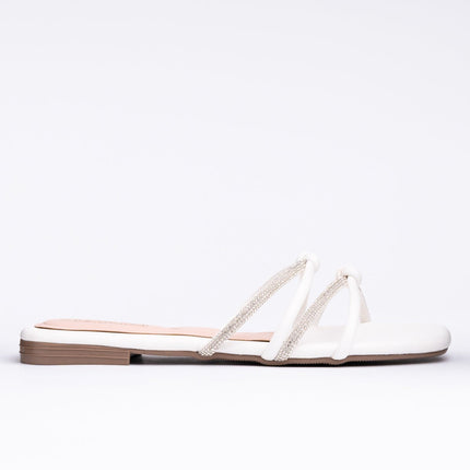 Sandalia Oana - Blanco - Tienda Nébula