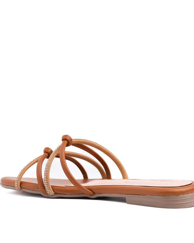 Sandalia Oana - Camel - Tienda Nébula
