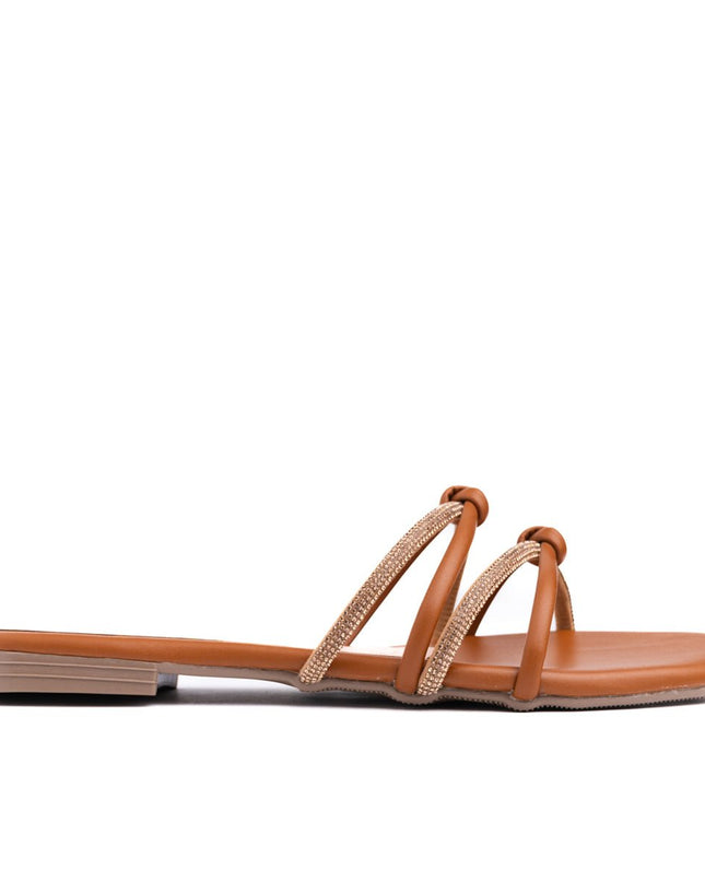 Sandalia Oana - Camel - Tienda Nébula