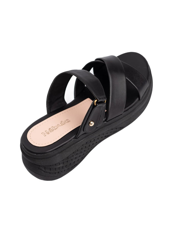 Sandalia Ornelly - Negro - Tienda Nébula