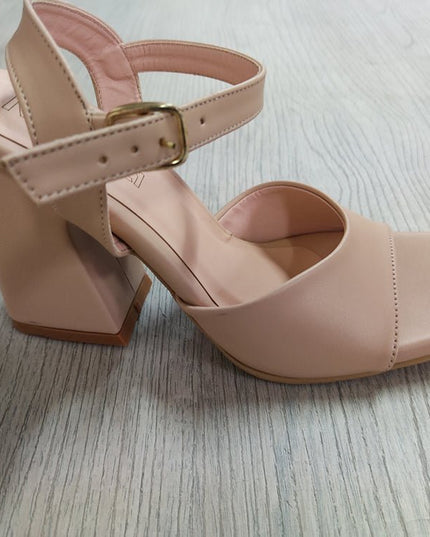 Sandalia Palmira - Nude (Yayita) - Tienda Nébula