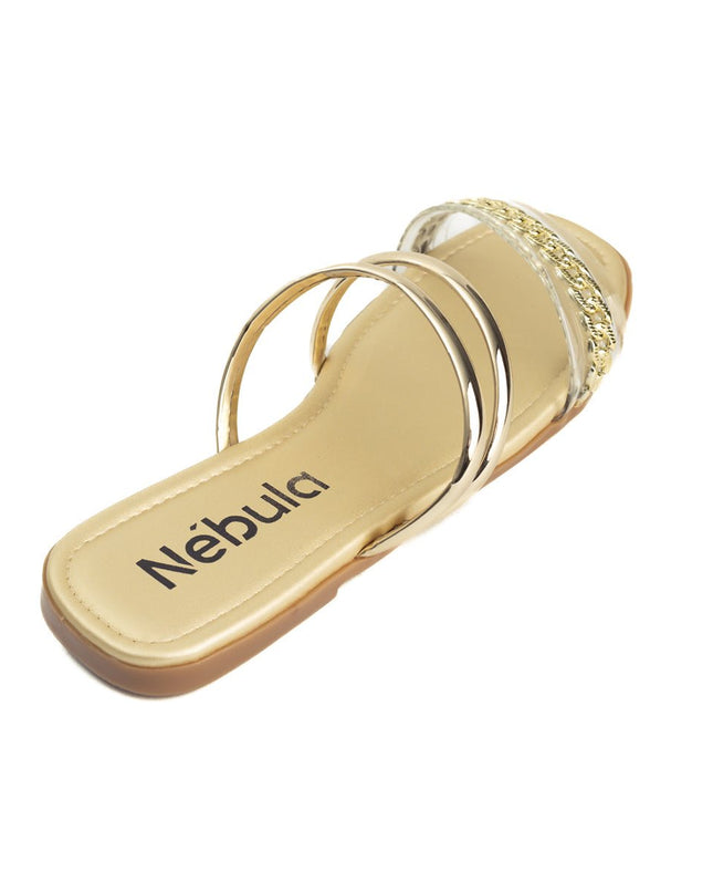 Sandalia Paloma - Dorado - Tienda Nébula