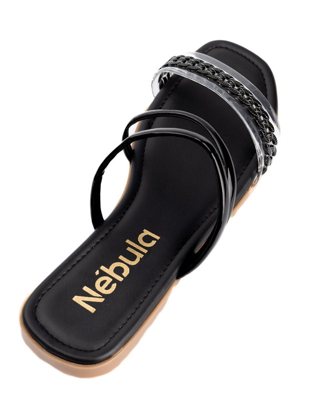 Sandalia Paloma - Negro - Tienda Nébula