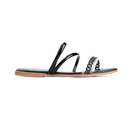 Sandalia Paloma - Negro - Tienda Nébula