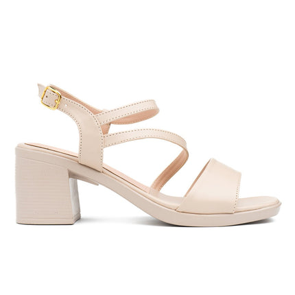 Sandalia Pardo - Beige - Tienda Nébula