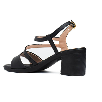 Sandalia Pardo - Negro - Tienda Nébula