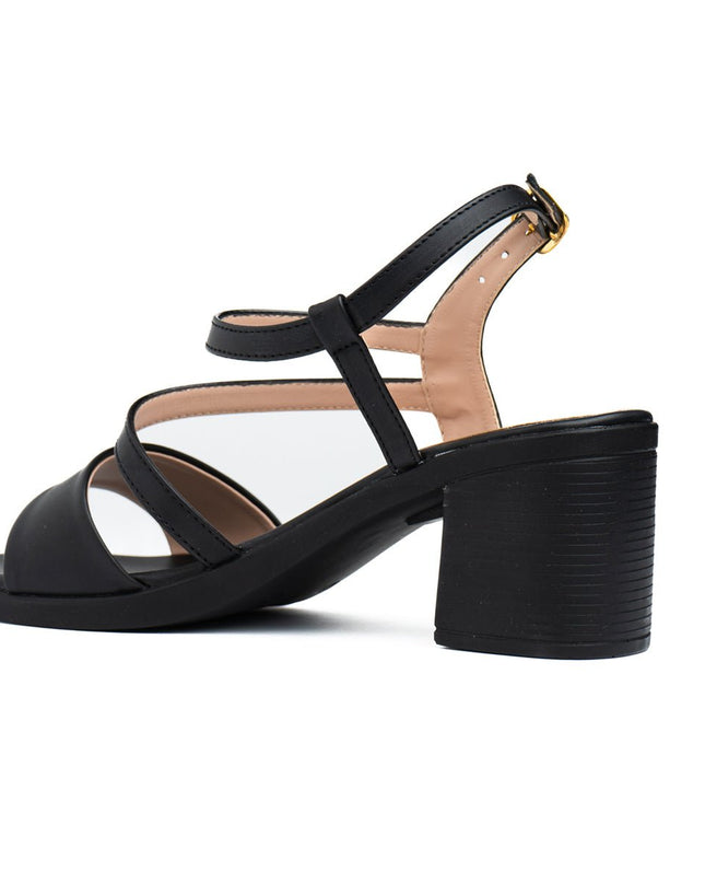 Sandalia Pardo - Negro - Tienda Nébula