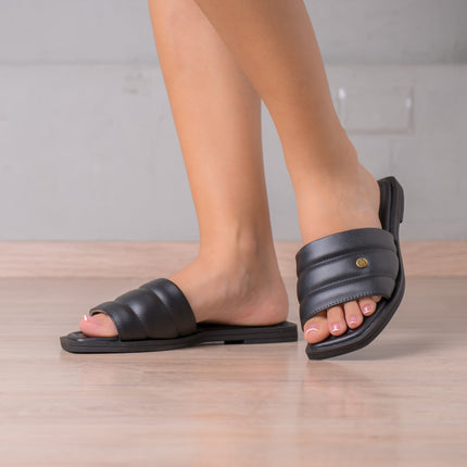 Sandalia Pitraz 2.0 - Negro - Tienda Nébula