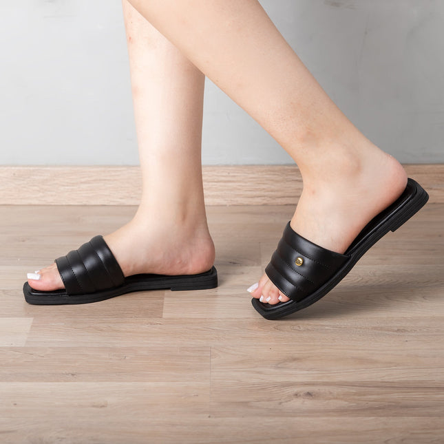 Sandalia Pitraz - Negro - Tienda Nébula
