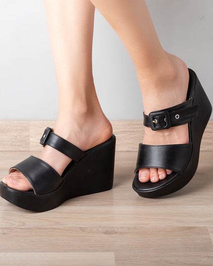 Sandalia Reichel - Negro - Tienda Nébula