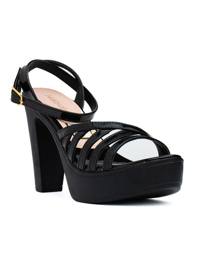 Sandalia Roxany - Negro Charol - Tienda Nébula
