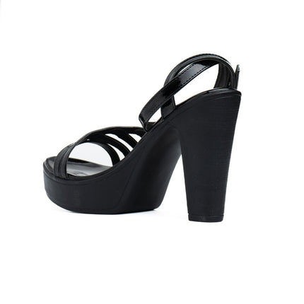 Sandalia Roxany - Negro Charol - Tienda Nébula